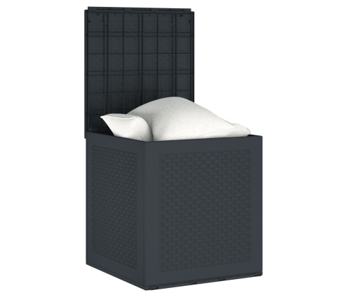 Caja de Almacenamiento Antracita 55x53x57 cm PP