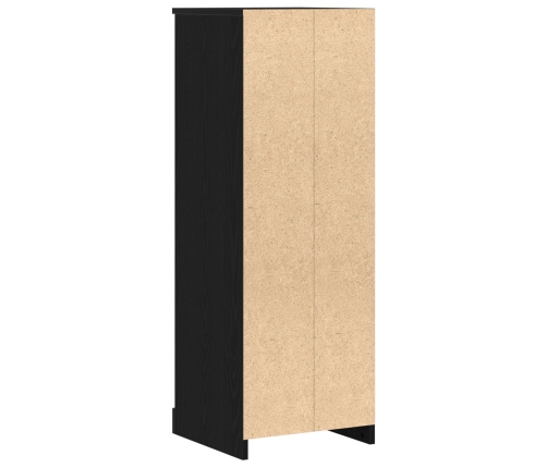 Gabinete Alto de Roble Negro 36x35.5x103.5 cm Madera MDF