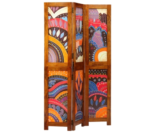 Divisor de Habitación  3 Paneles Madera Acacia Color Miel 35x1.5x160 cm