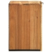 Gabinete de Baño Suspendido  38x33,5x48 cm de Madera Maciza de Acacia