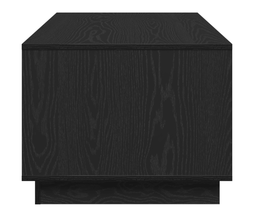 Mesa de café de roble negro  102x55x43 cm hecha de madera aglomerada
