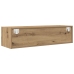 mueble para TV  de roble artesano 100x31x25,5 cm de madera elaborada