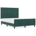 Estructura de Cama Verde Oscuro 140x200 cm Terciopelo