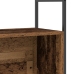 Estantería  de Roble Ahumado 80x30x78,5 cm de Madera Ingeniería