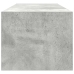 Mueble de TV  Gris Concreto Madera Compuesa 100 x 31 x 25.5 cm