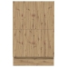 Marco de Cama con Almacenamiento  Roble Artesanal Madera Diseñada