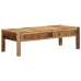 Mesa de café  110x55x35 cm madera sólida reciclada
