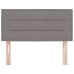 Cabecero LED Diseño Líneas Taupe 90 cm Tela