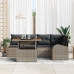 Conjunto de Sofá de Jardín  Set de 6 Gris