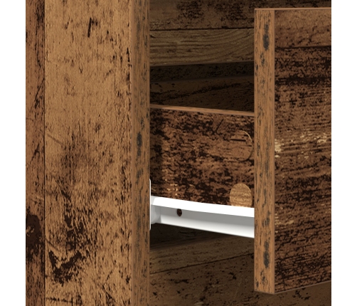Aparador con Cajones de Madera Vieja 60x35x70 cm Madera Ingenierizada