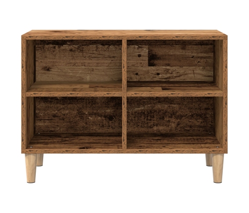 Cabinet de TV con Patas de Madera Madera Antigua 69.5x30x50 cm