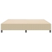 Cama Box Spring  Verde Claro Gris 200x200 cm Tela de Pana
