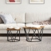 Mesa de Café  Madera Reciclada Metal, Madera Mediana Elegante