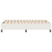 Cama con Base de Muelles  Crema Doble Pequeña Tela de Pana