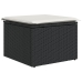 Set de comedor de jardín  Conjunto de 6 Beige, Negro