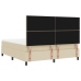 Cama Box Spring con Colchón Crema Super King Tela
