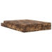 Estructura de Cama con Almacenamiento  Roble Ahumado Madera