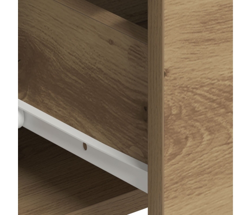 Armario Alto de Roble Artesanal 80x33x150 cm de Madera Elaborada