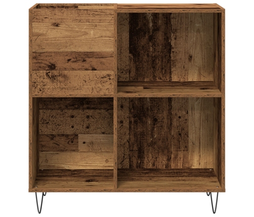 Gabinete de medios  Roble artesanal 84.5x38x90 cm Madera aglomerada