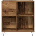 Gabinete de medios  Roble artesanal 84.5x38x90 cm Madera aglomerada