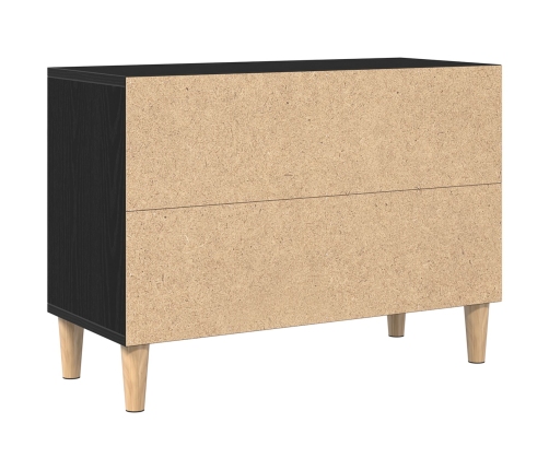 Cabinet para TV de roble negro  - 69.5x30x50 cm, Hecho de madera elaborada