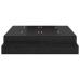 Base de cama con almacenamiento  Roble negro Madera resistente