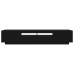 mueble para TV  con luces LED en roble negro, 200x35x40 cm, madera de calidad