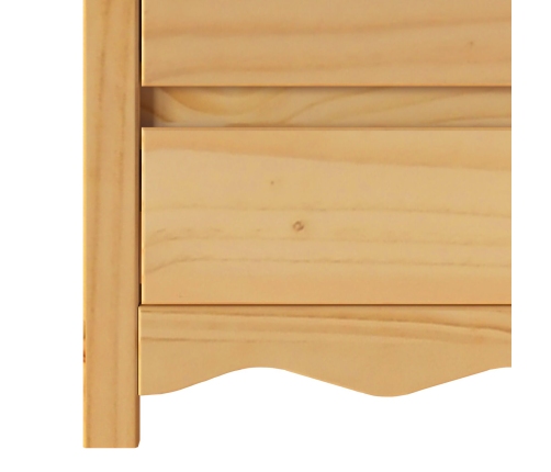 Cómoda  ""DRAMMEN"" 111x43x73,5 cm de Madera Sólida de Pino