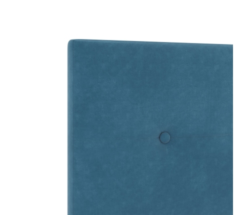 Cama  Azul Oscuro 80x200 cm Terciopelo