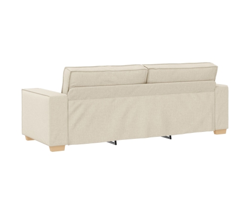 Sofá de 3 plazas  de lino 180 cm