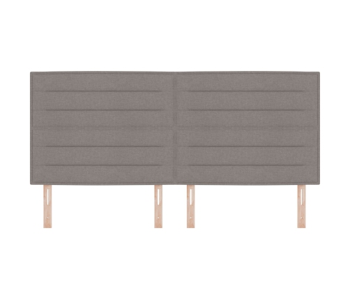 Cabecero  Diseño Lines Taupe 200 cm Tela
