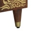 Armario de baño  Marrón miel Madera sólida de acacia 38 x 33 x 58 cm