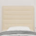 Cabecero  Diseño Líneas Crema 90 cm Tela