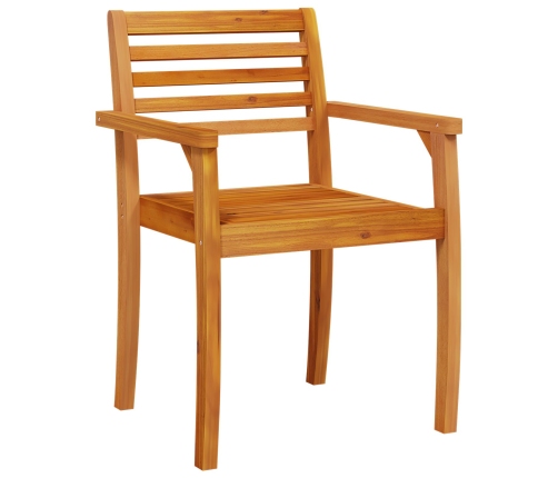Conjunto de Comedor de Jardín de 7 Piezas de Madera Maciza de Acacia