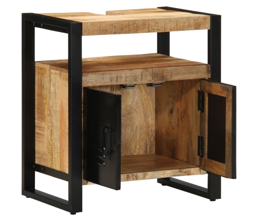 Gabinete de Lavabo  55x35x60 cm de Madera Maciza