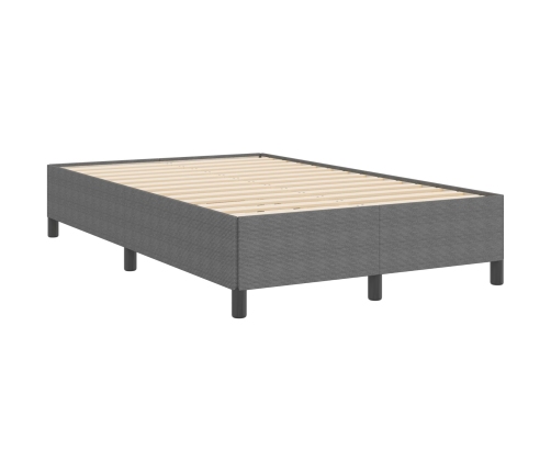 Marco de Cama Gris Claro 120x190 cm Tela de Corduroy