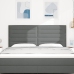 Cabecero  Diseño Lines Gris Oscuro 180 cm Tela