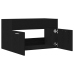 Mueble de baño  Negro Roble 90x38,5x46 cm Madera elaborada
