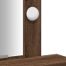 Mesa de Tocador  con Luces LED Madera de Fresno 50x41x140 cm