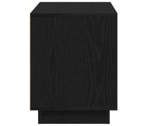 Mueble para TV  Negro Roble 80x35x45 cm Madera de ingeniería