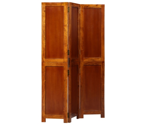 Divisor de Habitación  3 Paneles Madera Acacia Color Miel 35x1.5x160 cm