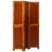 Divisor de Habitación  3 Paneles Madera Acacia Color Miel 35x1.5x160 cm