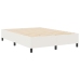 Cama con somier  Crema 140x200 cm Tela de pana
