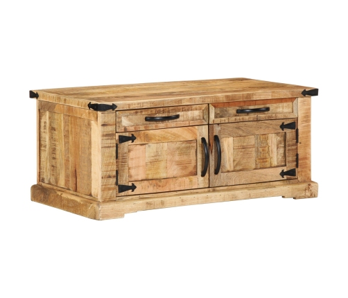 Mesa de Café  90x50x40 cm Madera Maciza de Mango
