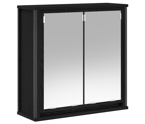 Juego de Muebles de Baño de 5 Piezas VidaXL en Madera de Roble Negra