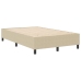 Cama con somier  Verde Claro Gris 120x200 cm Tela de pana