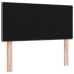 cabecero  botón capitoné gris oscuro 90 cm tela