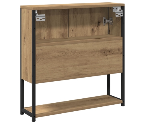 Armario Espejo de Baño  Roble Artesanal 60x16x60 cm Madera Elaborada