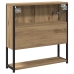 Armario Espejo de Baño  Roble Artesanal 60x16x60 cm Madera Elaborada