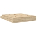 Base de cama  de roble de Sonoma 200x200 cm